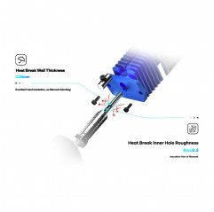 Dragonfly Hotend HIC HF Phaetus - Melters 1956001-b Phaetus