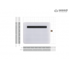 Chasis Wio Terminal LoRaWan con antena- LoRa-E5 y GNSS integrados, EU868/US915 Karten 19011214 SeeedStudio