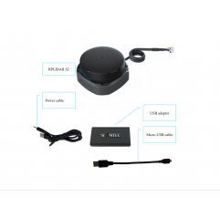 RPLiDAR S2 Low Cost 360 Degree Laser Range Scanner - 30M Range Robotics 19011232 SeeedStudio