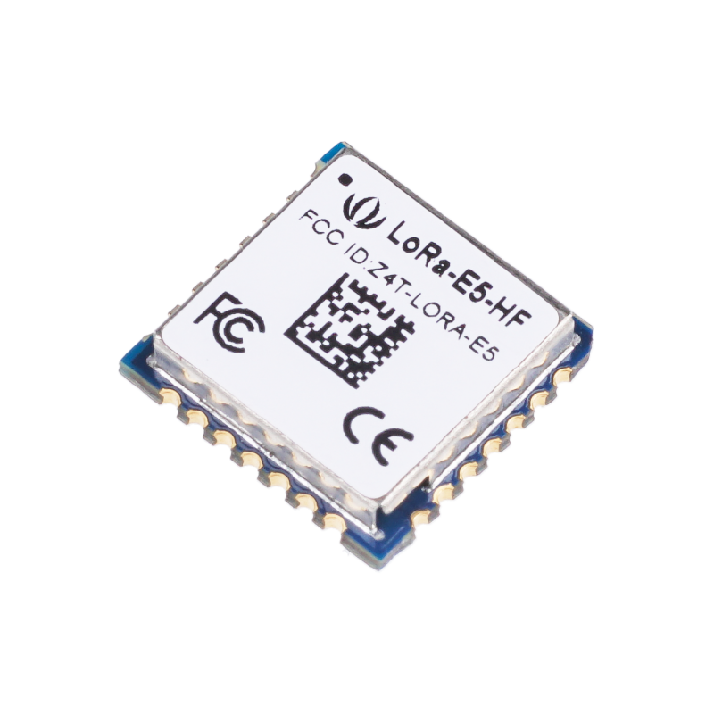 LoRa-E5 Wireless Module (Tape Reel) - STM32WLE5JC, ARM Cortex-M4 and SX126x embedded, supports LoRaW Wireless & IoT19011256 S...