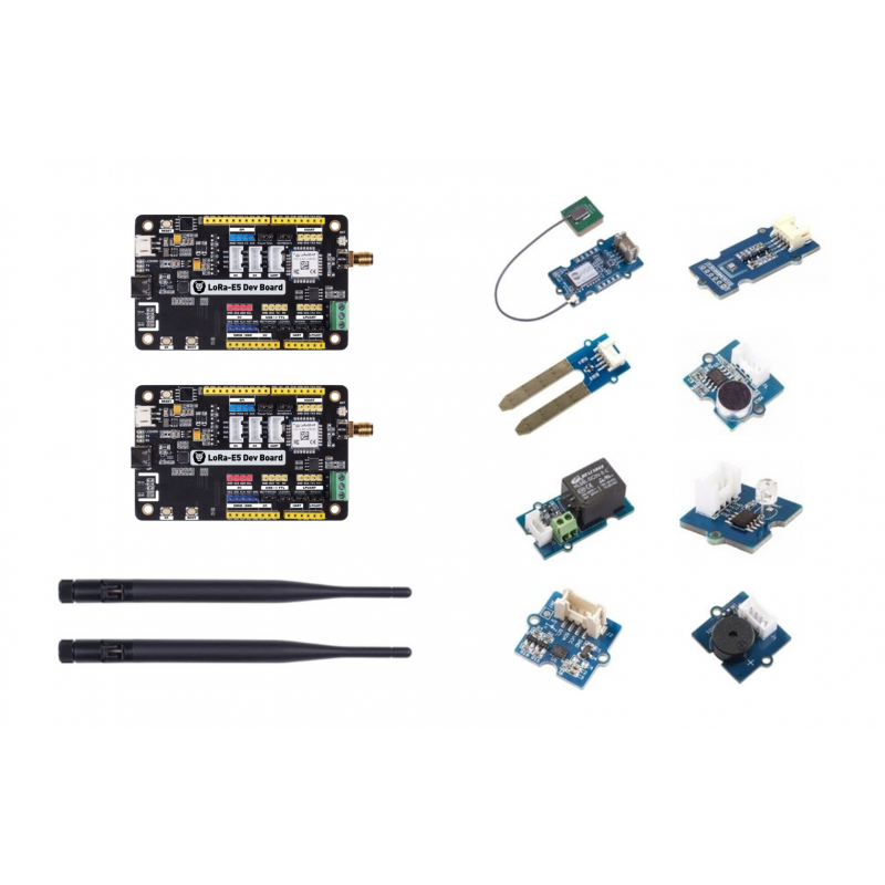 Kit de desarrollo de LoRaWAN con LoRa E5 Developer Kit: Desarrolle más posibilidades con la red Helium LongFi Wireless & IoT ...