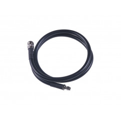 Cable RF N Hembra a RP-SMA Macho-CFD400-Negro-1m Para la pasarela de interior SenseCAP M1 y la antena de fibra de vidrio Wire...