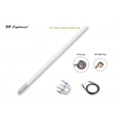 Kit d'antenne LoRa en fibre de verre 902-928MHz 5.8dBi 800mm RF Explorer RFELA-3/58X Wireless & IoT 19011251 SeeedStudio