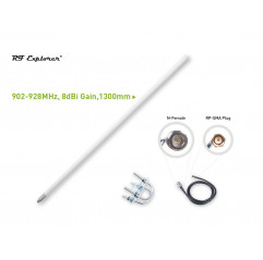 Kit d'antenne LoRa en fibre de verre 902-928MHz 8dBi 1300mm RF Explorer RFELA-5/8X9 Wireless & IoT 19011248 SeeedStudio