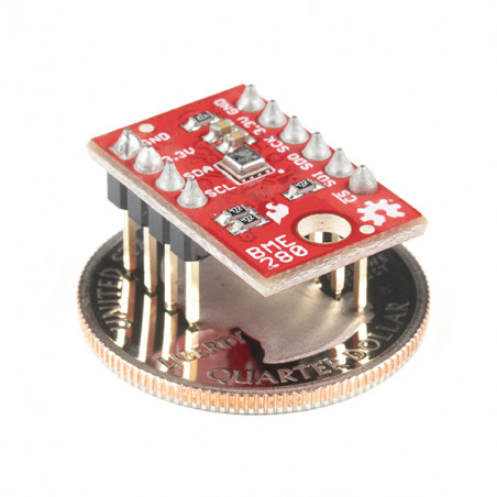 SparkFun Breakout pour capteur atmosphérique - BME280 (avec en-têtes)