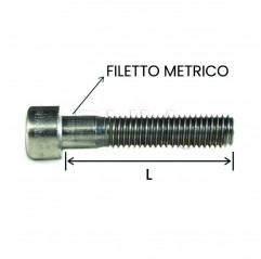 Stainless steel socket head cap screw 10x90 Cylindrical head screws 02080816 DHM