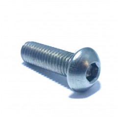 Tornillo de cabeza plana con ranura Allen zincado 4x20 Tornillos de cabeza plana 02080977 DHM