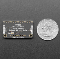 Adafruit 12-Key Capacitive Touch Sensor Breakout - MPR121 - STEMMA QT Adafruit19040466 Adafruit