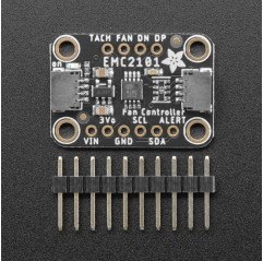 Adafruit EMC2101 Controlador de ventilador de PC I2C y sensor de temperatura - STEMMA QT / Qwiic Adafruit 19040472 Adafruit