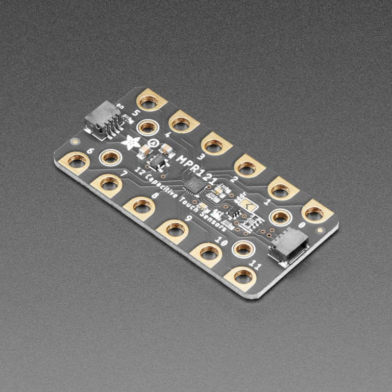 Adafruit MPR121 12-Key Capacitive Touch Sensor Gator Breakout - STEMMA QT / Qwiic Adafruit19040474 Adafruit