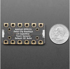 Adafruit MPR121 Sensor táctil capacitivo de 12 teclas Gator Breakout - STEMMA QT / Qwiic Adafruit 19040474 Adafruit