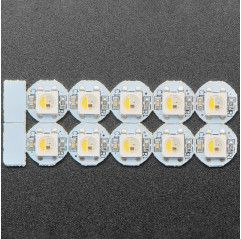 NeoPixel RGBW Mini Button PCB - Pack of 10 Adafruit19040478 Adafruit