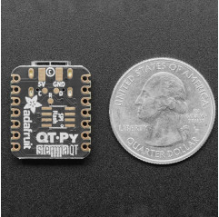 Adafruit QT Py - Carte de développement SAMD21 avec QT STEMMA Adafruit 19040480 Adafruit