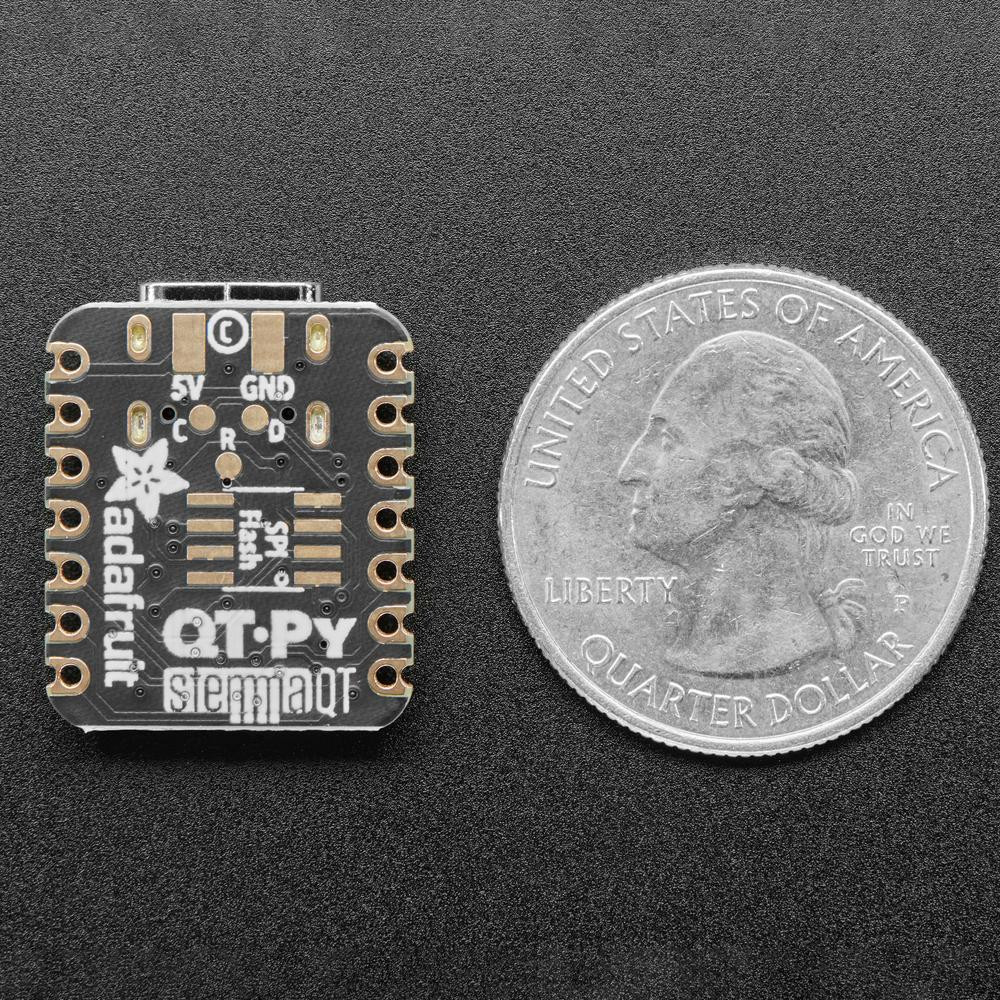 Adafruit QT Py SAMD21 Dev Board with QT STEMMA