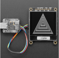 Adafruit Grayscale 1.5" 128x128 OLED Graphic Display - STEMMA QT / Qwiic Adafruit 19040487 Adafruit