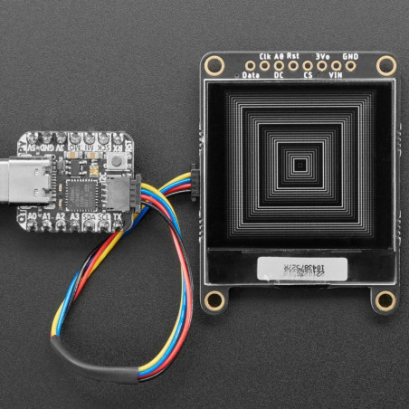 Adafruit Écran graphique OLED 1,5" 128x128 en niveaux de gris - STEMMA QT / Qwiic