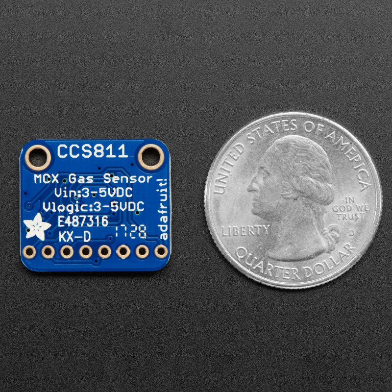 Adafruit CCS811 Air Quality Sensor Breakout - VOC and eCO2 - STEMMA...