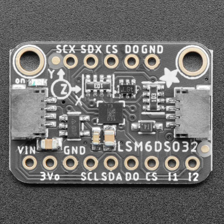 Adafruit LSM6DSO32 6-DoF Beschleunigungsmesser und Gyroskop - STEMMA QT / Qwiic
