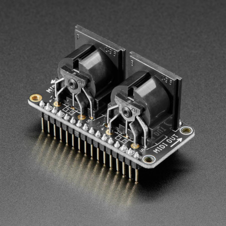Adafruit MIDI-FeatherWing-Bausatz