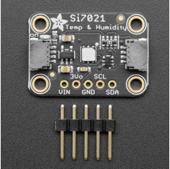 Adafruit Carte d'extension pour capteur de température et d'humidité Si7021 - STEMMA QT Adafruit 19040501 Adafruit