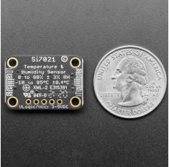 Adafruit Si7021 Placa de conexión del sensor de temperatura y humedad - STEMMA QT Adafruit 19040501 Adafruit