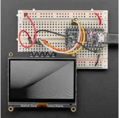 Adafruit SHARP Memory Display Breakout - 2.7" 400x240 Monochrome Adafruit 19040502 Adafruit