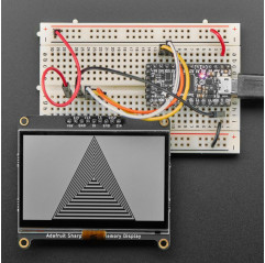 Adafruit SHARP Memory Display Breakout - 2.7" 400x240 Monochrome Adafruit19040502 Adafruit