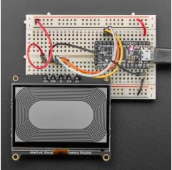 Adafruit SHARP Memory Display Breakout - 2.7" 400x240 Monochrome Adafruit 19040502 Adafruit