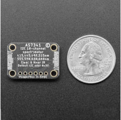 Adafruit AS7341 10-Channel Light / Color Sensor Breakout - STEMMA QT / Qwiic Adafruit 19040503 Adafruit