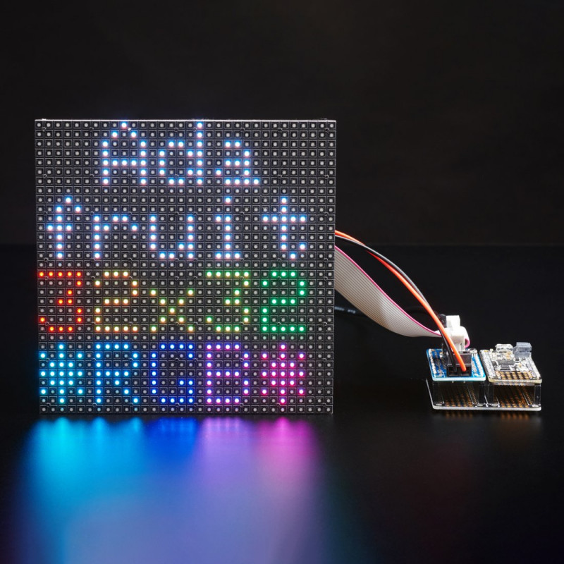 Adafruit Kit RGB Matrix FeatherWing - Para plumas nRF52840 Adafruit 19040508 Adafruit