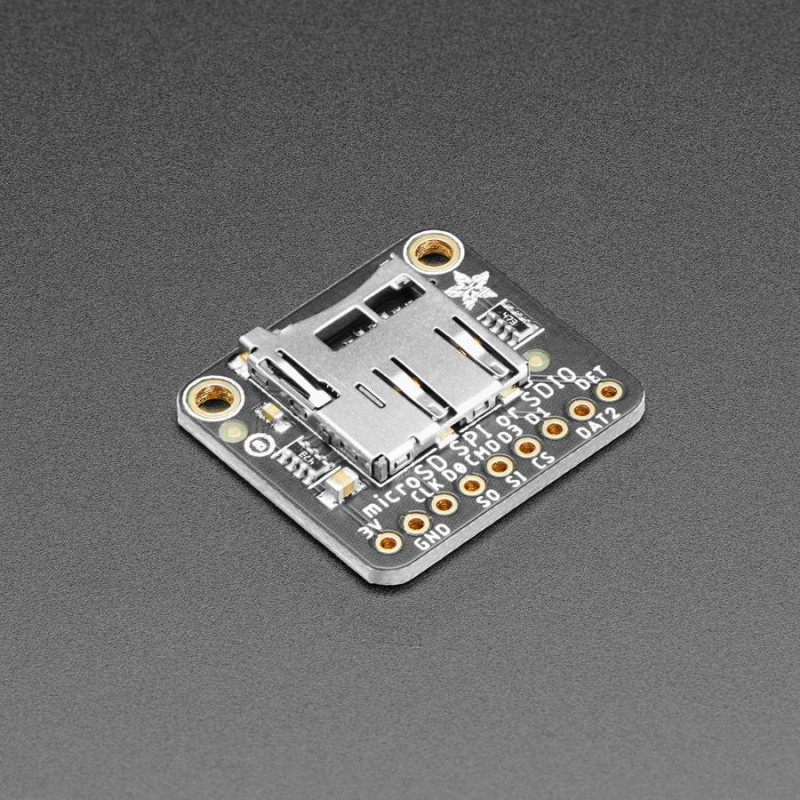 Adafruit Tarjeta Micro SD SPI o SDIO Breakout Board - ¡Sólo 3V! Adafruit 19040511 Adafruit