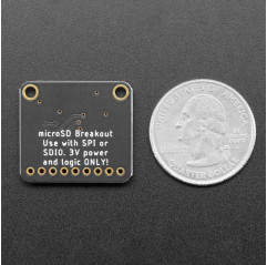 Adafruit Tarjeta Micro SD SPI o SDIO Breakout Board - ¡Sólo 3V! Adafruit 19040511 Adafruit