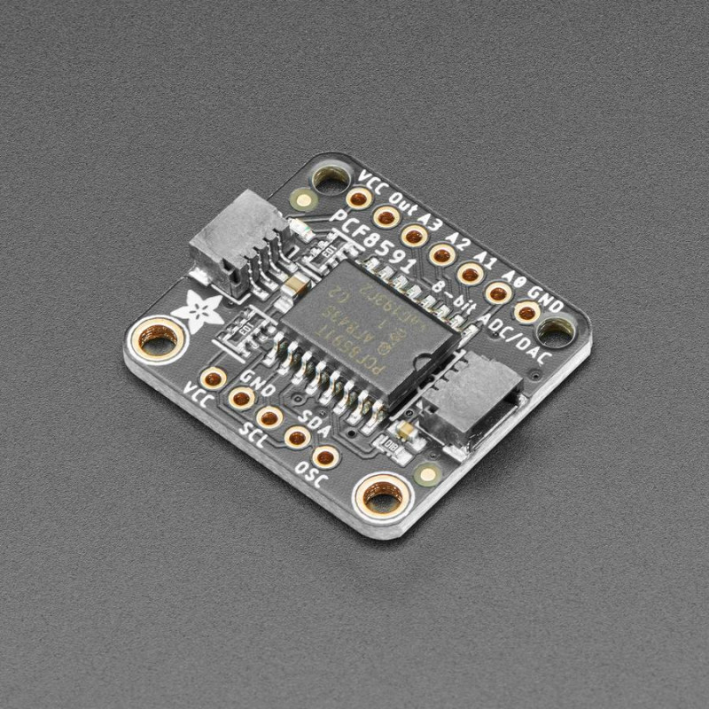 Adafruit PCF8591 ADC cuádruple de 8 bits + DAC de 8 bits - STEMMA QT / Qwiic Adafruit 19040516 Adafruit