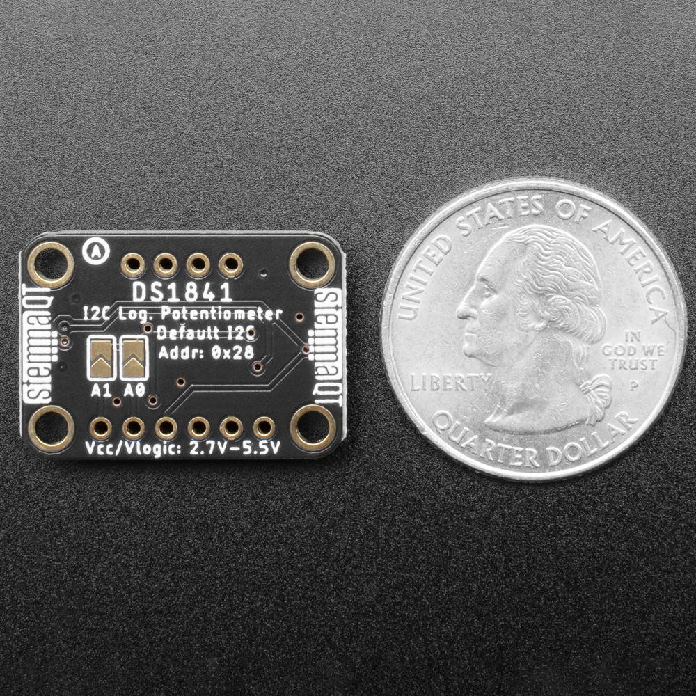 Adafruit DS1841 I2C Digital 10K Potentiometer Breakout - STEMMA QT ...
