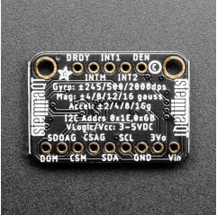 Adafruit Placa de interconexión LSM9DS1 de 9-DOF - STEMMA QT / Qwiic Adafruit 19040520 Adafruit