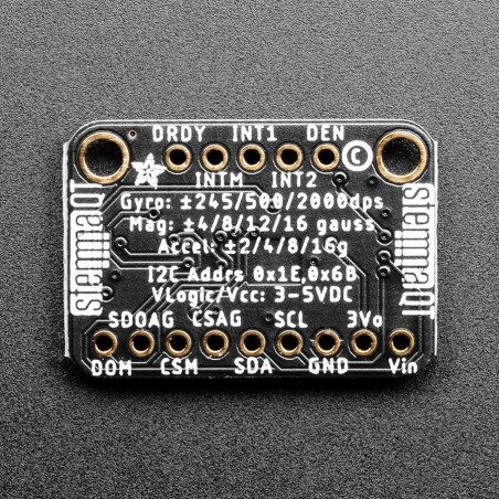 Adafruit 9-DOF LSM9DS1 Breakout Board - STEMMA QT / Qwiic