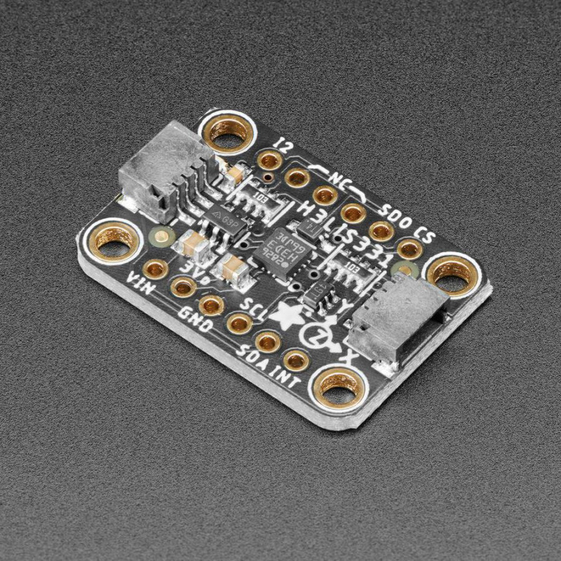 Adafruit H3LIS331 Ultra High Range Triple-Axis Accelerometer - STEMMA QT / Qwiic Adafruit19040523 Adafruit