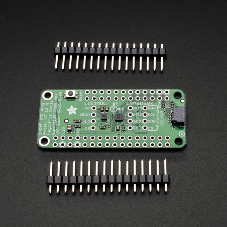 Adafruit LSM6DSOX + LIS3MDL FeatherWing - Präzise 9-DoF IMU