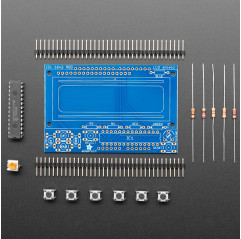 Adafruit I2C Gesteuert + Tastatur Shield Kit für 16x2 LCD Adafruit 19040532 Adafruit