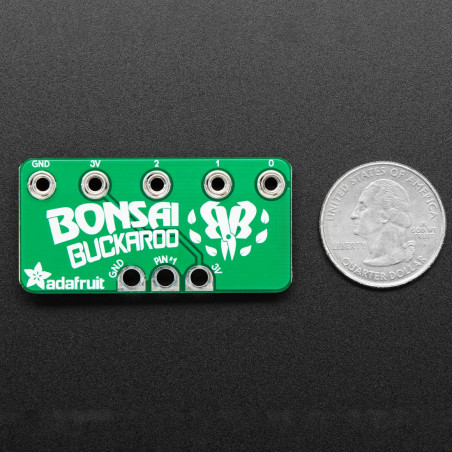 Adafruit Bonsai Buckaroo - micro:bit & CLUE Pflanzenpflege-Helfer
