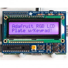 Adafruit Kit de teclado y LCD RGB 16x2 para Raspberry Pi - Positivo Adafruit 19040544 Adafruit