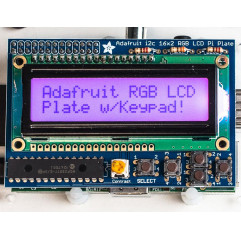 Adafruit Kit de teclado y LCD RGB 16x2 para Raspberry Pi - Positivo Adafruit 19040544 Adafruit