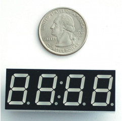 Pantalla de reloj de 7 segmentos - Altura de los dígitos de 0,56" - Rojo Adafruit 19040548 Adafruit