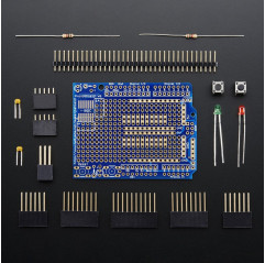 Adafruit Bouclier Proto pour Arduino Kit non assemblé - empilable - Version R3 Adafruit 19040559 Adafruit
