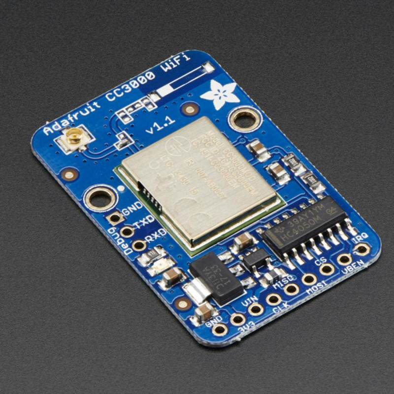 Adafruit CC3000 WiFi Breakout con conector uFL para antena externa - v1.1 Adafruit 19040560 Adafruit