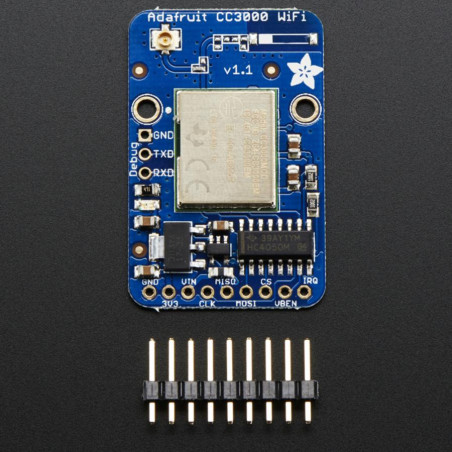 Adafruit CC3000 WiFi Breakout con conector uFL para antena externa - v1.1