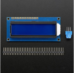 LCD estándar 16x2 + extras - blanco sobre azul Adafruit 19040561 Adafruit