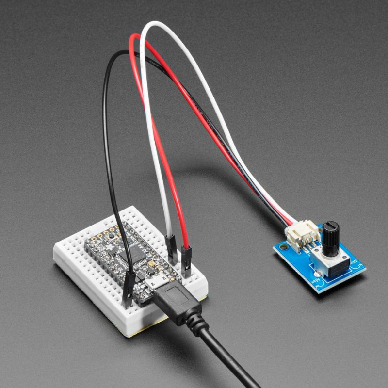 STEMMA Verdrahtetes Potentiometer Breakout Board - 10K ohm Linear Adafruit 19040562 Adafruit