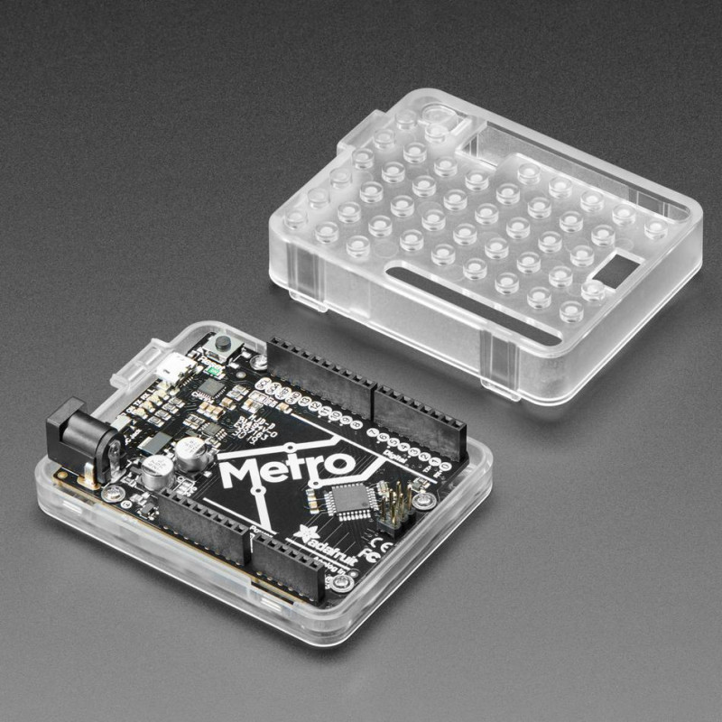 Plastic Translucent Enclosure for Metro or Arduino - LEGO Compatible Adafruit19040563 Adafruit