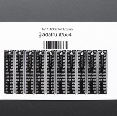 Adafruit AVR Sticker for Breadboard Arduino-compatibles - 10 pcs Adafruit19040568 Adafruit